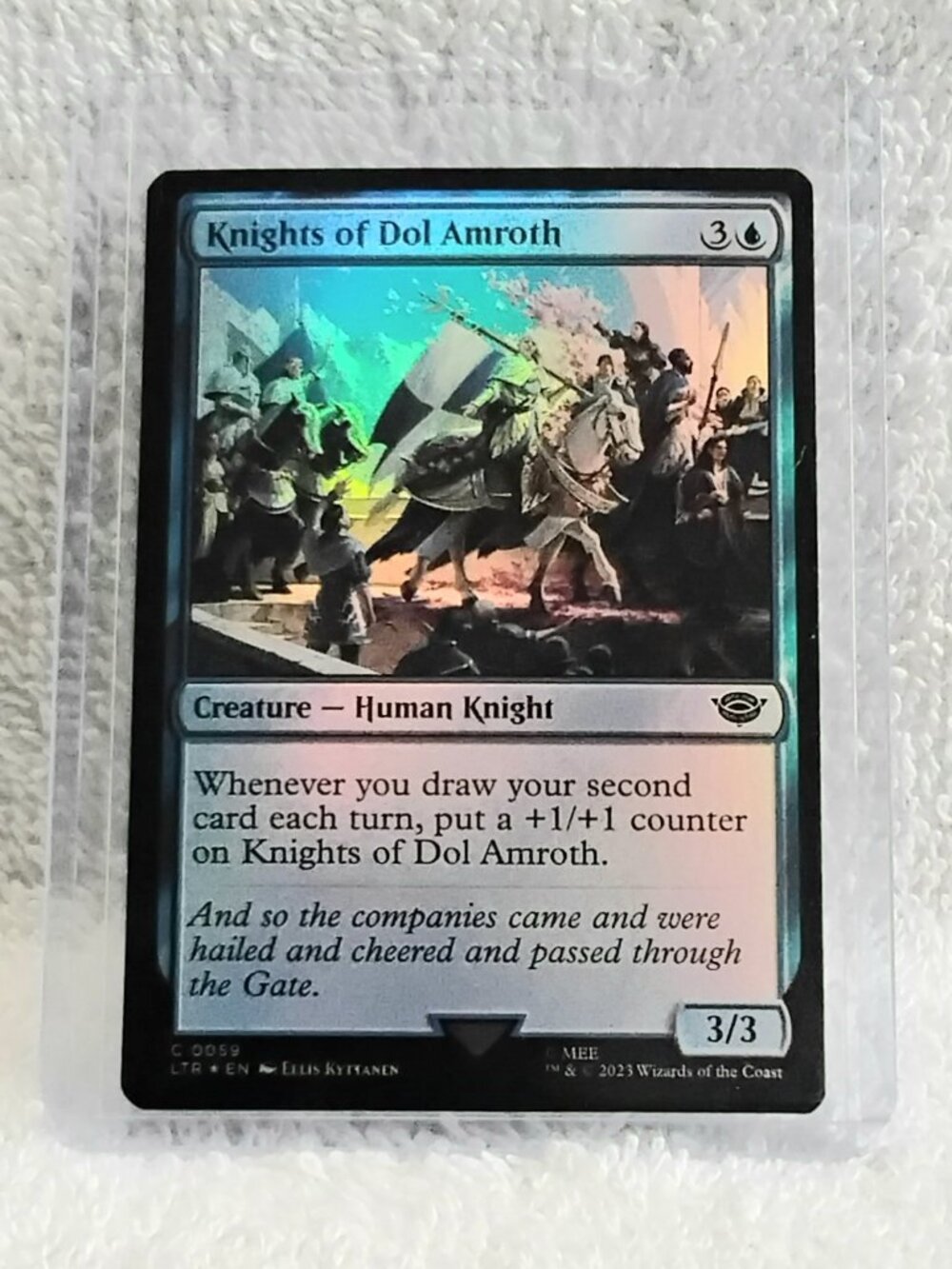 5/$20 Mint 2023 MTG Knights of Dol Amroth C Foil Card 0059 Deckmaster!!